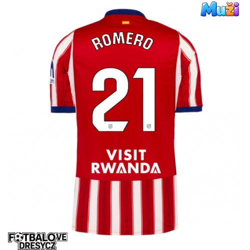 Atletico Madrid Cristian Romero #21 Domácí Dres 2026-27 Krátký Rukáv Atletico Madrid Cristian Romero #21 Domácí Dres 2026-27 Krátký Rukáv